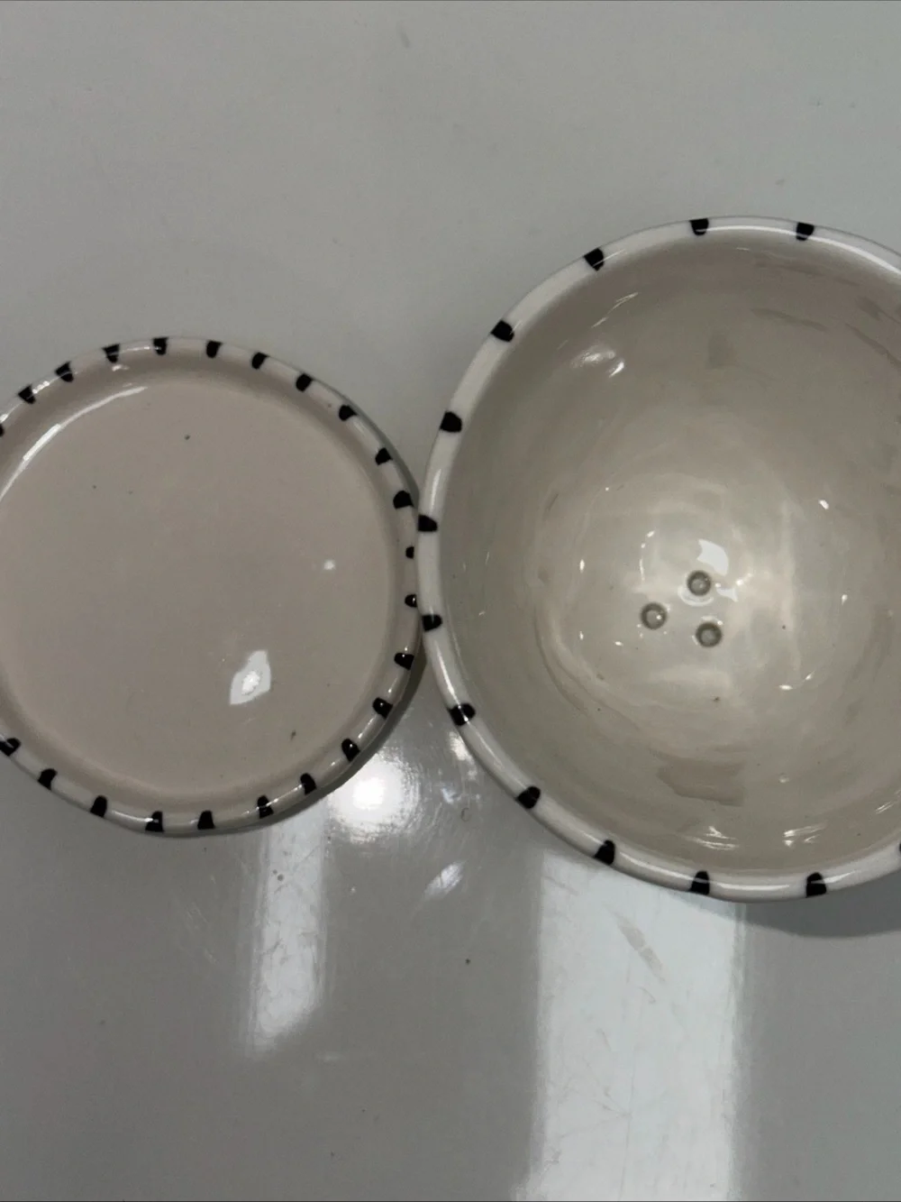 Anthropologie Kinska Ceramics 2 Piece Planter w/ Dish